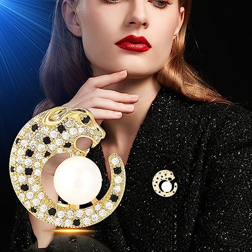 Image of Brooches And Pins For Women Fashion Elegant Flower Broches Lady Costume Jewelry Brooch Pins