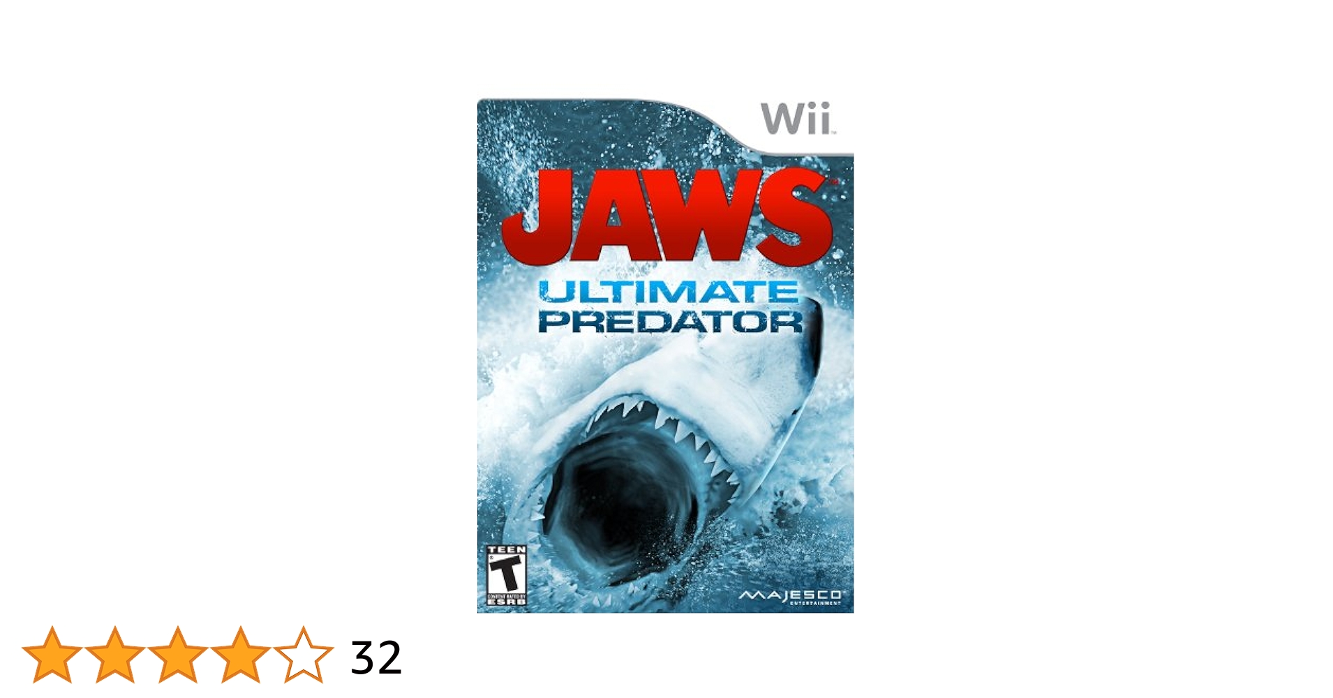 Wii - Wii 海外版　ジョーズ　JAWS ULTIMATE PREDATOR 北米版 Jaws: Ultimate Predator : Wii: Amazon.ca: Video Games