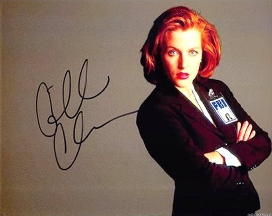 ジリアン・アンダーソン直筆サイン入り2Lサイズ写真…Xファイル… Amazon.co.jp: ◇直筆サイン ◇X-ファイル ◇THE X-FILES