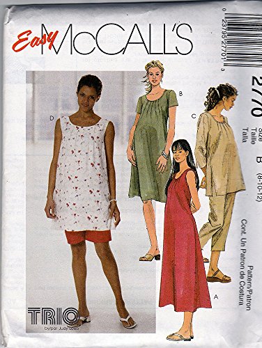 Robe de maternité McCall's 27702000 vêtement de grossesse sur mesure