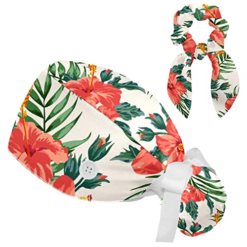Bonnet de travail contre la sueur bonnet bouffant élastique à cheveux couleur 2