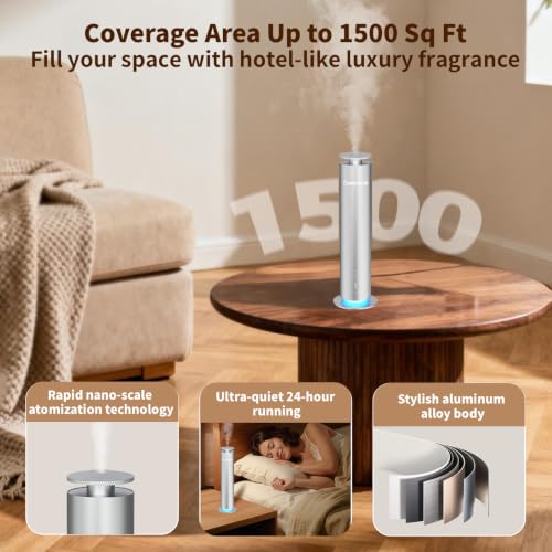 Candywell Waterless Essential Oil Diffuser for Home, Hotel, Office & Studio — view 2