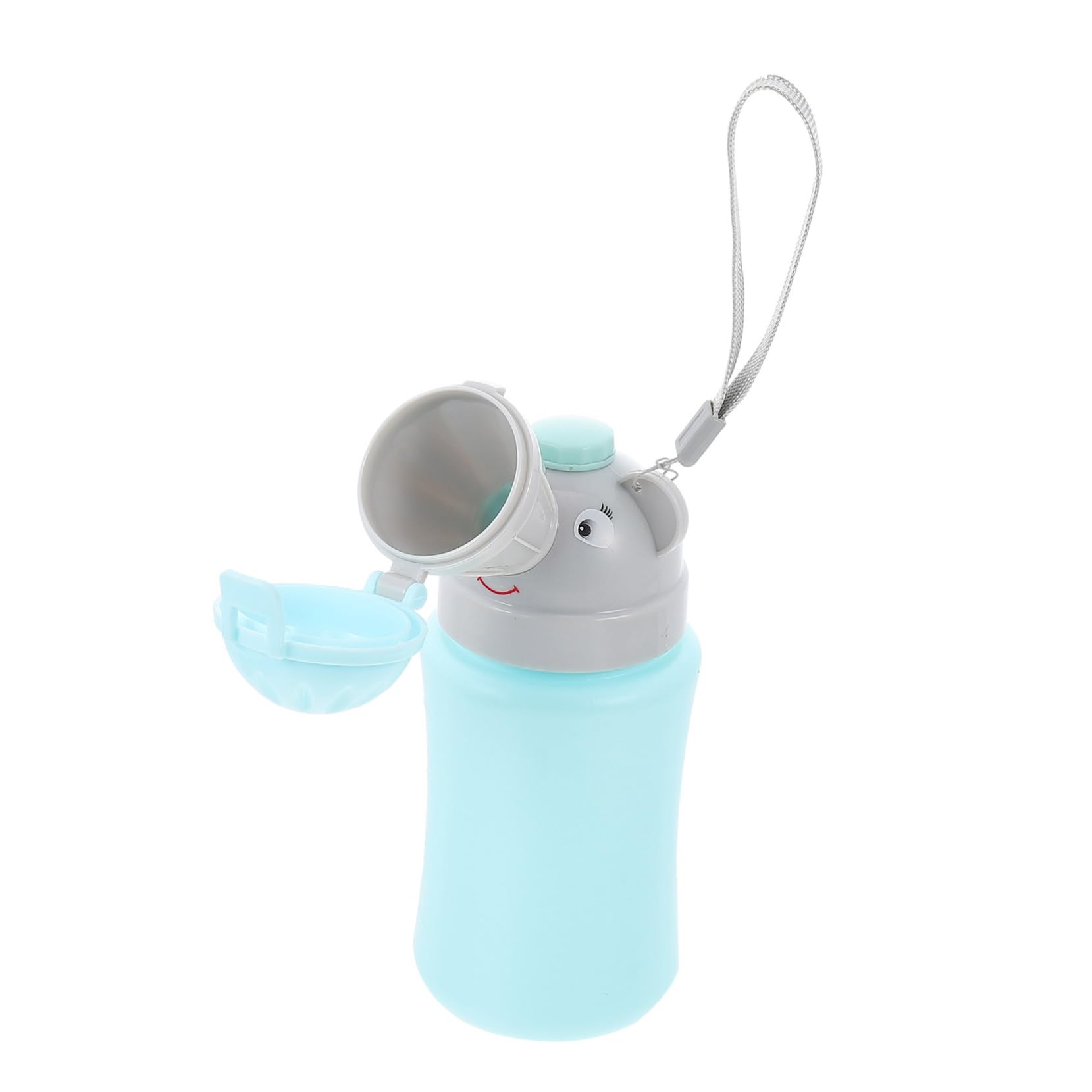 IWOWHERO Boys and Girls Pee Potty Portable Urinal Travel Potty Emergency Toilet Leakproof Reusable Easy to Carry and Clean for Boys and Girls