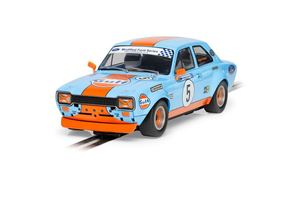 Scalextric Cars, C4530 Ford Escort MK1, Wayne Crabtree Modified Fords 2023, Toy Slot Car for use with Race Tracks - Image 4