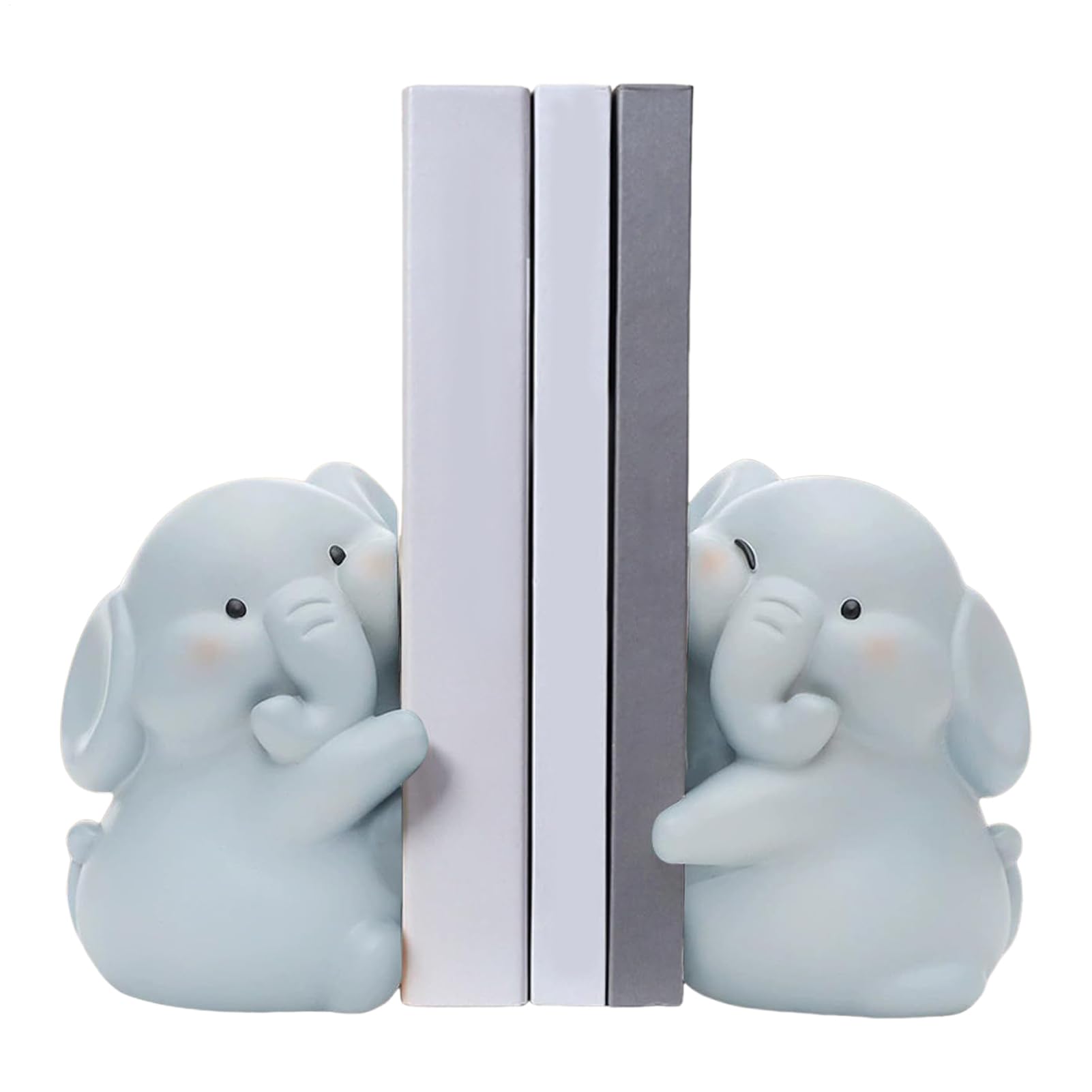 Serre-livres éléphant mignon pour décorer et organiser un coin bureau de ferme