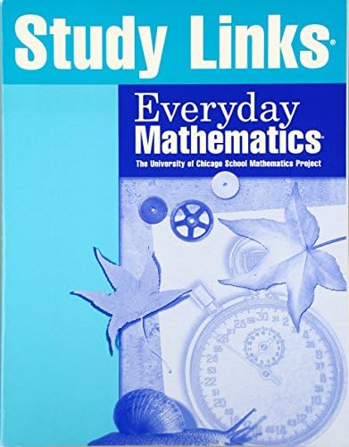 Everyday Mathematics: Study Links Grade 5