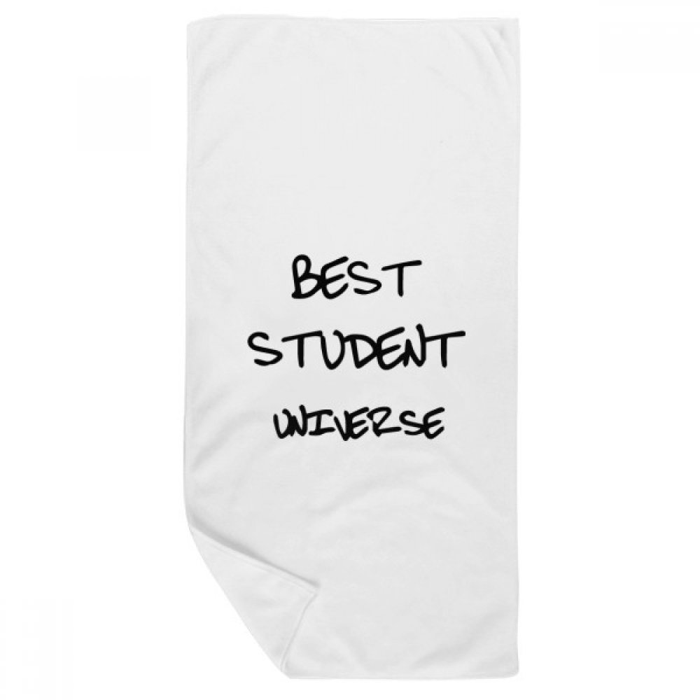 Serviette de bain étudiant anti-irritation, essuie-mains doux 35x70cm pour petite salle de bain