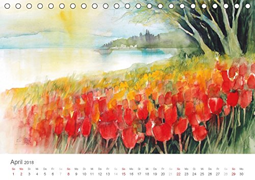 Faszination Aquarell - Eckard Funck (Tischkalender 2018 DIN A5 quer): Meine Eindrücke auf Malreisen im Aquarell festgehalten (Monatskalender, 14 Seiten ) (CALVENDO Kunst)