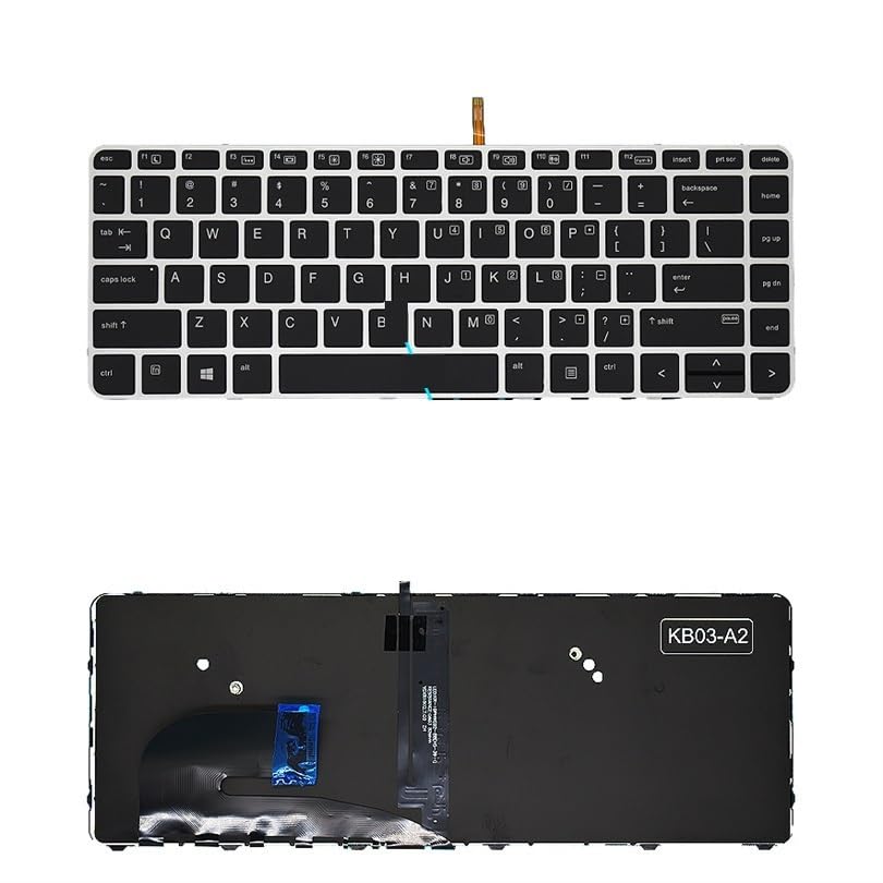 Clavier HP EliteBook 840 G3 rétroéclairé pour le télétravail mobile