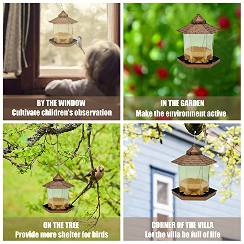 Herefun Mangiatoia per Uccelli, Mangiatoia per