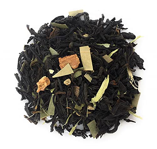 Siyacha Tea Chai Latte|100 Grams|Assam Tea with Cinnamon,Cardamom, Ginger,Bay Leaf, Nutmeg|Natural Indian Spice Loose Leaf Blend|Fresh Herbal Healthy Beverage|Makes 50 Cups (approx)