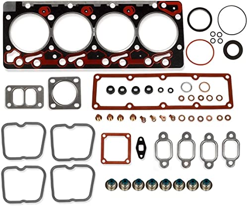 Image of 4BT Engine Full Gasket Kit with Head Gasket for Cummins 4B 4BT 4BTA 3.9L Engine Diesel Tractor 4CYL 89-93 Engine Rebuild Kit Aftermarket Parts 3804896 3802240
