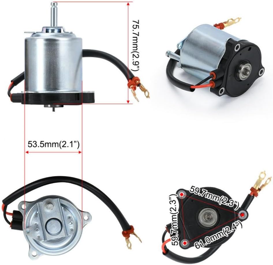 ABS Brake Booster Pump Motor Compatible with 4Runner GX460 GX470 LX570 LX450D Land Prado Replacement Part 47960-60050