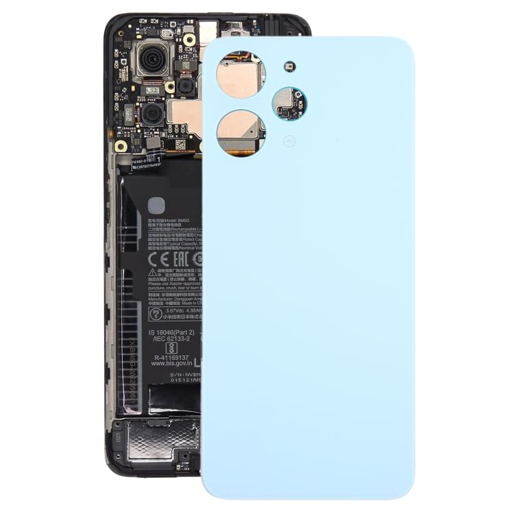 Venta Posterior de reemplazo de teléfonos móviles para para Xiaomi Redmi 12 4G Batería Tapa Trasera Parte de reparación