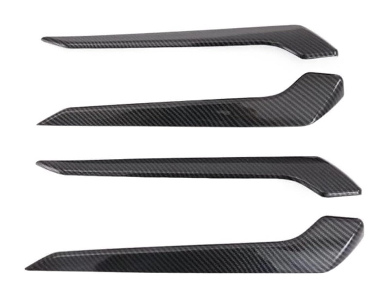 FANGZIQF Inner Door Pull Handles for Toyota for RAV4 for XA50 2019-2022 Car Door Armrest Frame Decor Strip Cover Trim(Carbon)