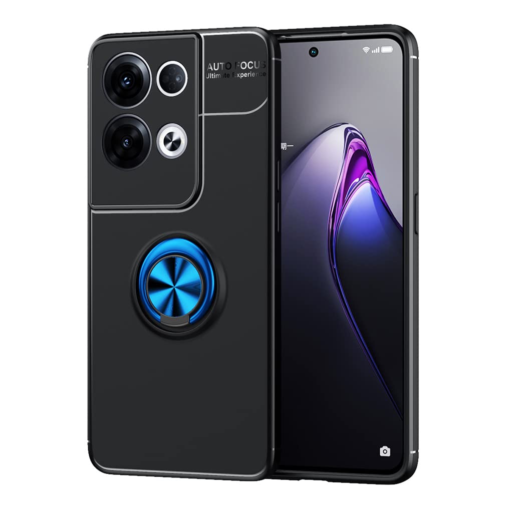 SEAHAI Cover per Oppo Reno 8 5G (Reno8 5G) Portafoglio, Custodia con Bella Foglie e Gatto in Rilievo Design in Pelle Custodia, Antiurto Case Custodia
