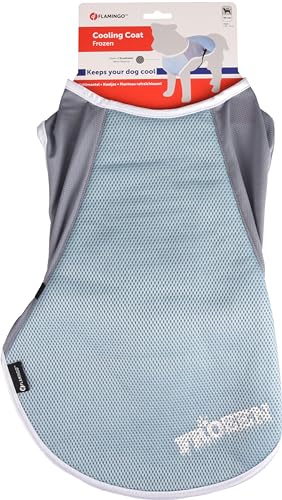 Flamingo COOLING COAT FROZEN BLUE GREY XL 45CM - Image 2