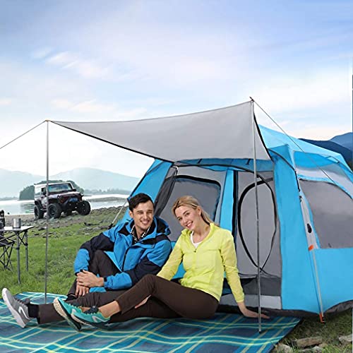Tente de camping automatique imperméable avec ouverture hydraulique rapide et facile