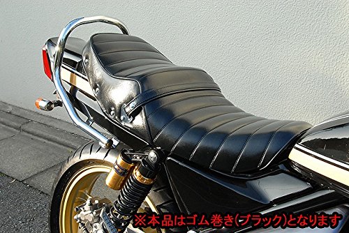 Amazon | ゼファー400/χ ZⅡタイプ メッキタンデムバー(ゴム巻き