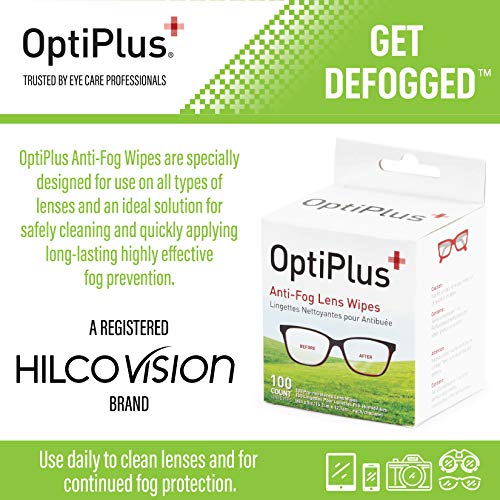 Optiplus SCOBUTY Anti Fog Pre-Moistened Cleaning Wipes thumb #1