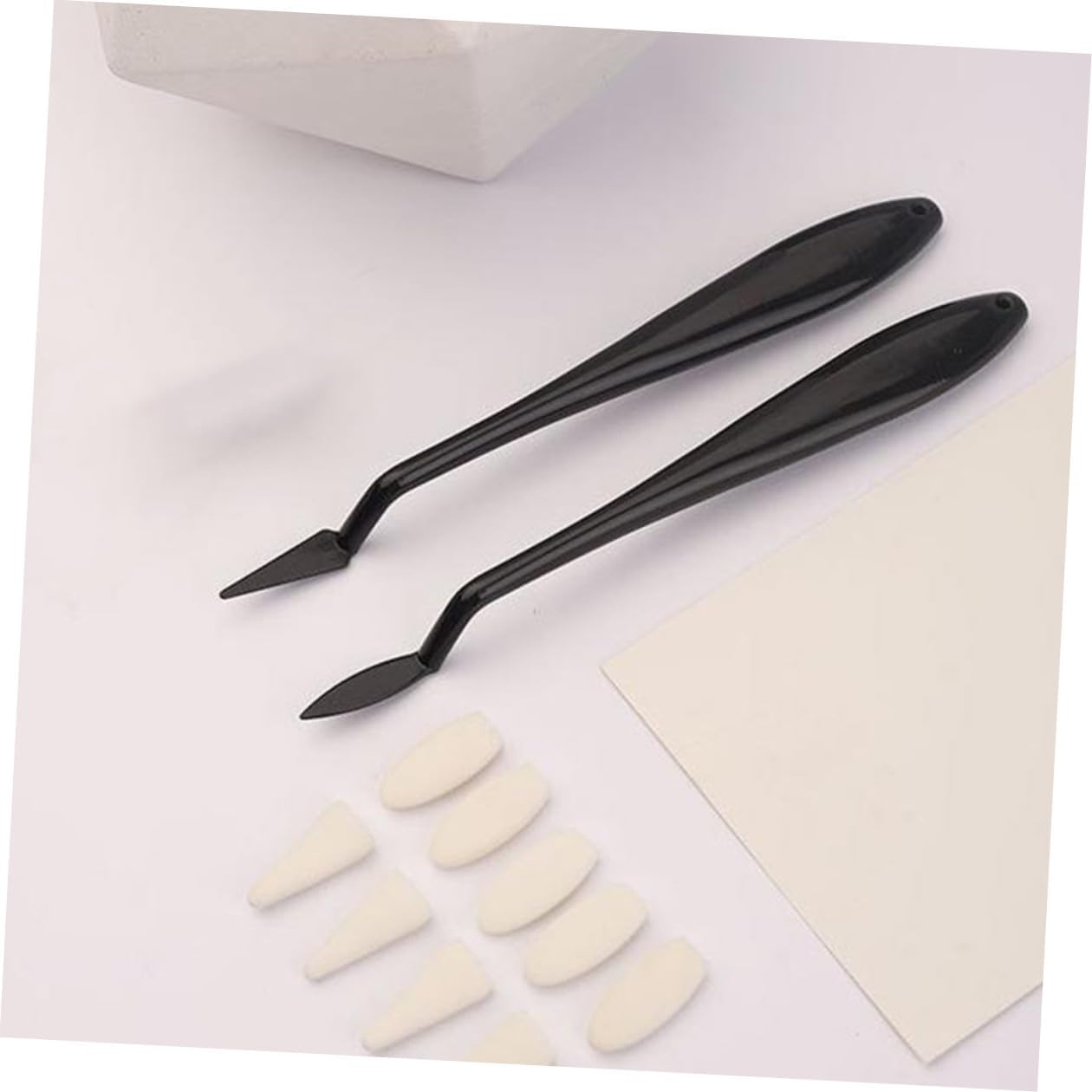 AUTSUPPL Portable Art Blenders Set with Replaceable Sponge Heads Firm Blending Stumps for Softening Lines and Creating Shadows Gentle Drawing Tools for Artists for Sketching and