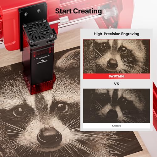 Image of ATOMSTACK Swift Laser Engraver Machine, Professional, Red, 5W Laser Cutter