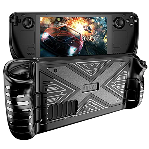 Kaymncuz Case For Steam Deck, Steam Deck Case, Protective Case For Steam Deck, Shock-Absorption, Non-Slip Anti-Scratch Design Cover Protector, Cover Case Compatible With Steam Deck #TOP17