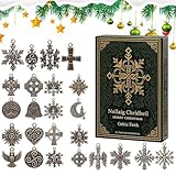 Decorazione leggera per le vacanze: progettato con un robusto materiale acrilico, questo calendario per conto alla rovescia di Natale offre colori vivaci e funge da decorazione adattabile per le vacanze nel corso delle stagioni. La sua funzionalità facile da pulire e la sua forma leggera migliorano la facilità d'uso.
