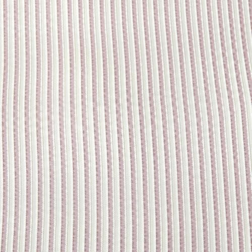 Image of Light Purple Striped Comforter Set Queen - 3 Pieces Bedding Comforter Set for All Season, Soft Lightweight Washed Microfiber, 1 Striped Comforter and 2 Pillowcases (Light Purple, Queen Size)