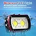 Seafrogs Diving Led Video Light 130FT/40M Waterproof White Red Blue Light Underwater Camera Filling Lights with Ball Head YS Adapter Photography Lighting for Gopro, Housing, Bracket(SL-21)