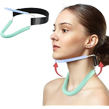 Adjustable Neck Support, Ergonomic Cervical Brace, Neck Traction Device for Posture Correction, Spinal Alignment, Pain Relief