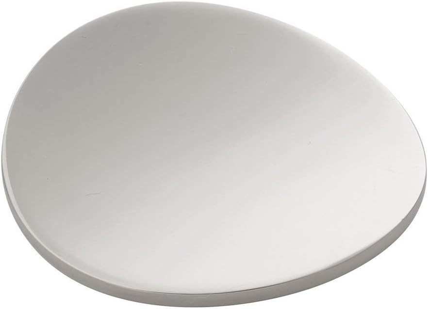 Belwith Keeler B076527-14 Vale Collection Knob, 3 Inch Diameter, Polished Nickel