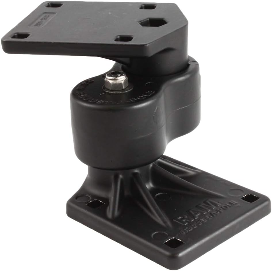 RAM Adjust-A-Pole(TM) Base for Vehicle Laptop Mounts