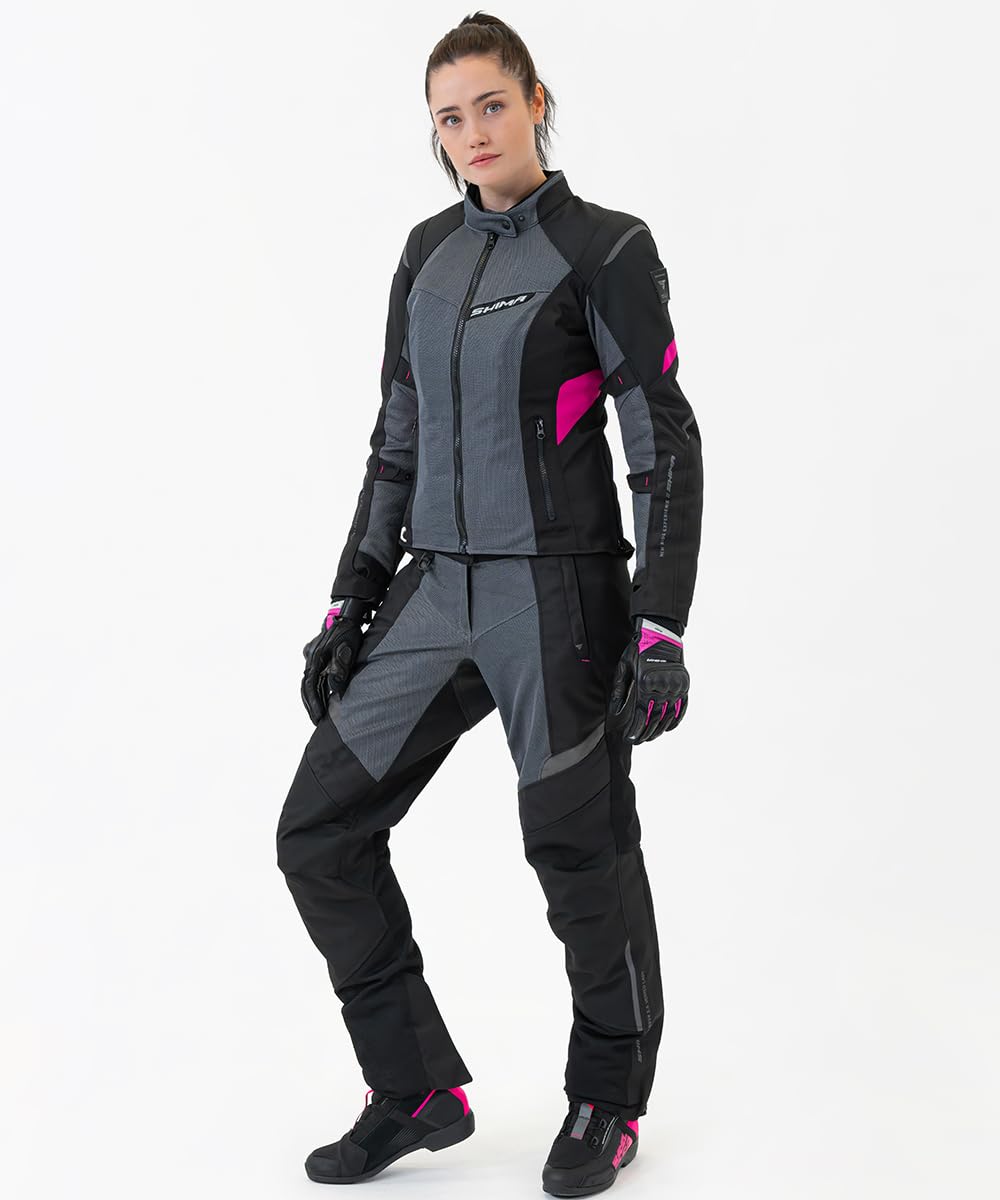 SHIMA Rush 2.0 Chaqueta Pantalon Moto Mujer Hombre AirForce Protector Traje de Moto Protecciones