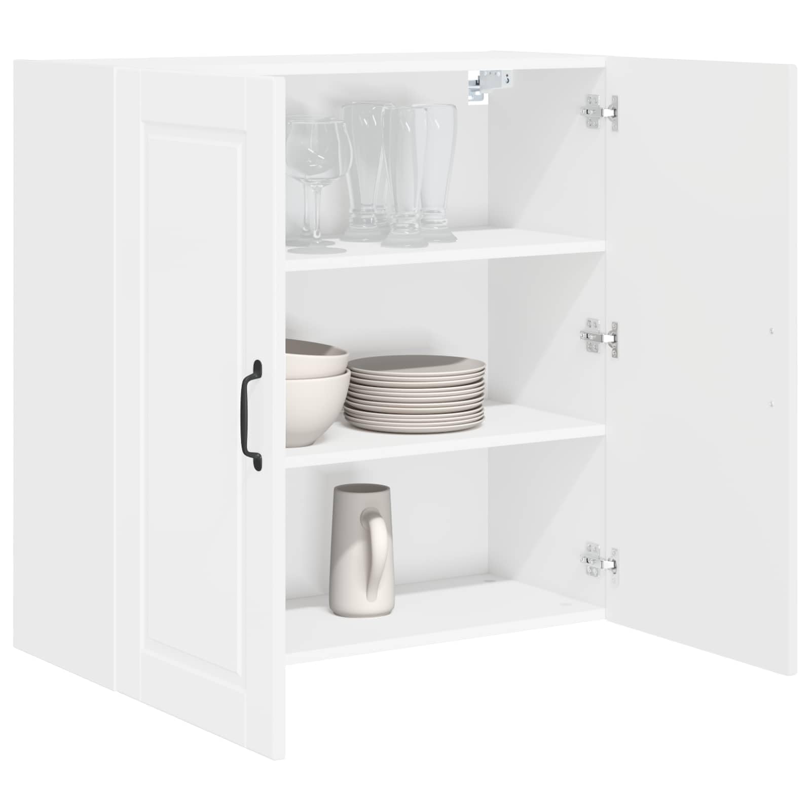 Armoire de cuisine en bois moderne Porto meuble mural compact