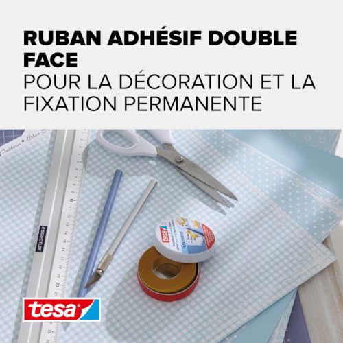 Ruban adhésif double face extra fin tesa 05338 00000 01 10 x 15 mm - vue 3