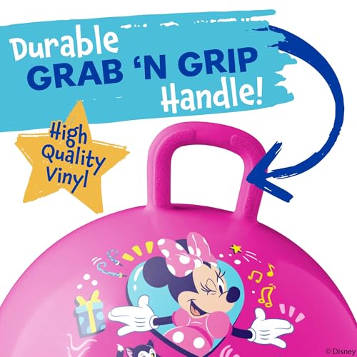 Image of Hedstrom Hopper Ball, Jumping Ball for Kids, Inflates up to 15 inch, Minnie Mouse