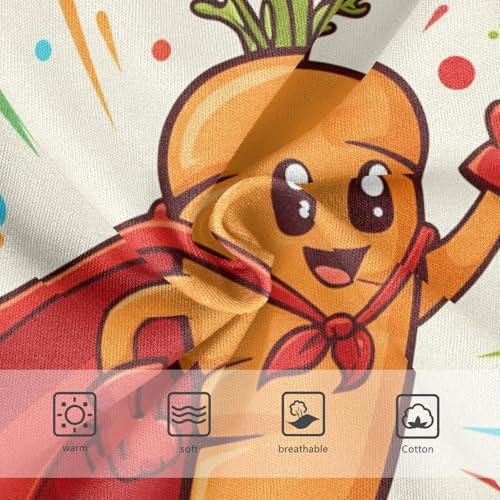 Cotton Girls Underwear Toddler Cartoon Carrot Superhero Beige Panties for Girl Pattern Kids Undies Briefs 2t3