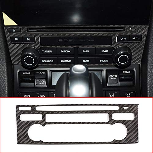 Moldura de fibra de carbono real: acabado premium para habitáculo de coche 911 y 718