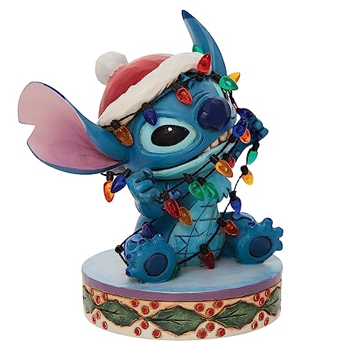 Enesco Jim Shore Stitch In Lights Figurine, Red - Image 4