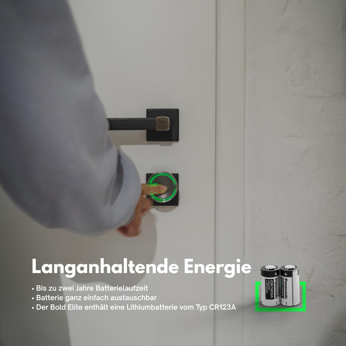 Bold SX-35 Keyless Smart Türschloss in Silber