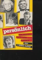 Persönlich. Was Menschen für ihr Leben wichtig ist B00297A2D2 Book Cover