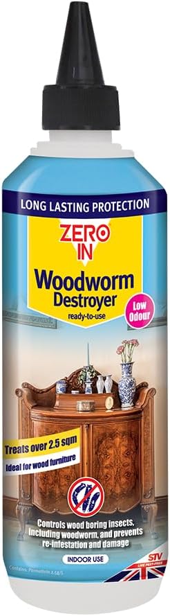 Zero In STV Woodworm Destroyer - 500ml RTU