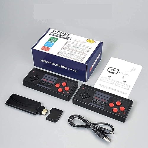 Image of Plug & Play Wireless HD 1080p TV Video Game for Kids (8 Bit Retro Built-in Games) for up to 2 Players HDMI Game Stick Dongle