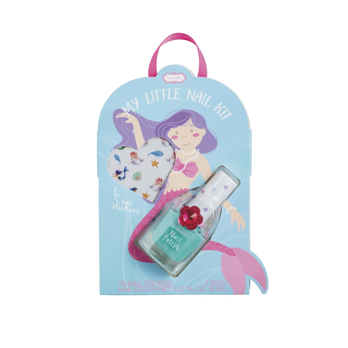 Mud Pie Kids' Mermaid My Little Nail Kit