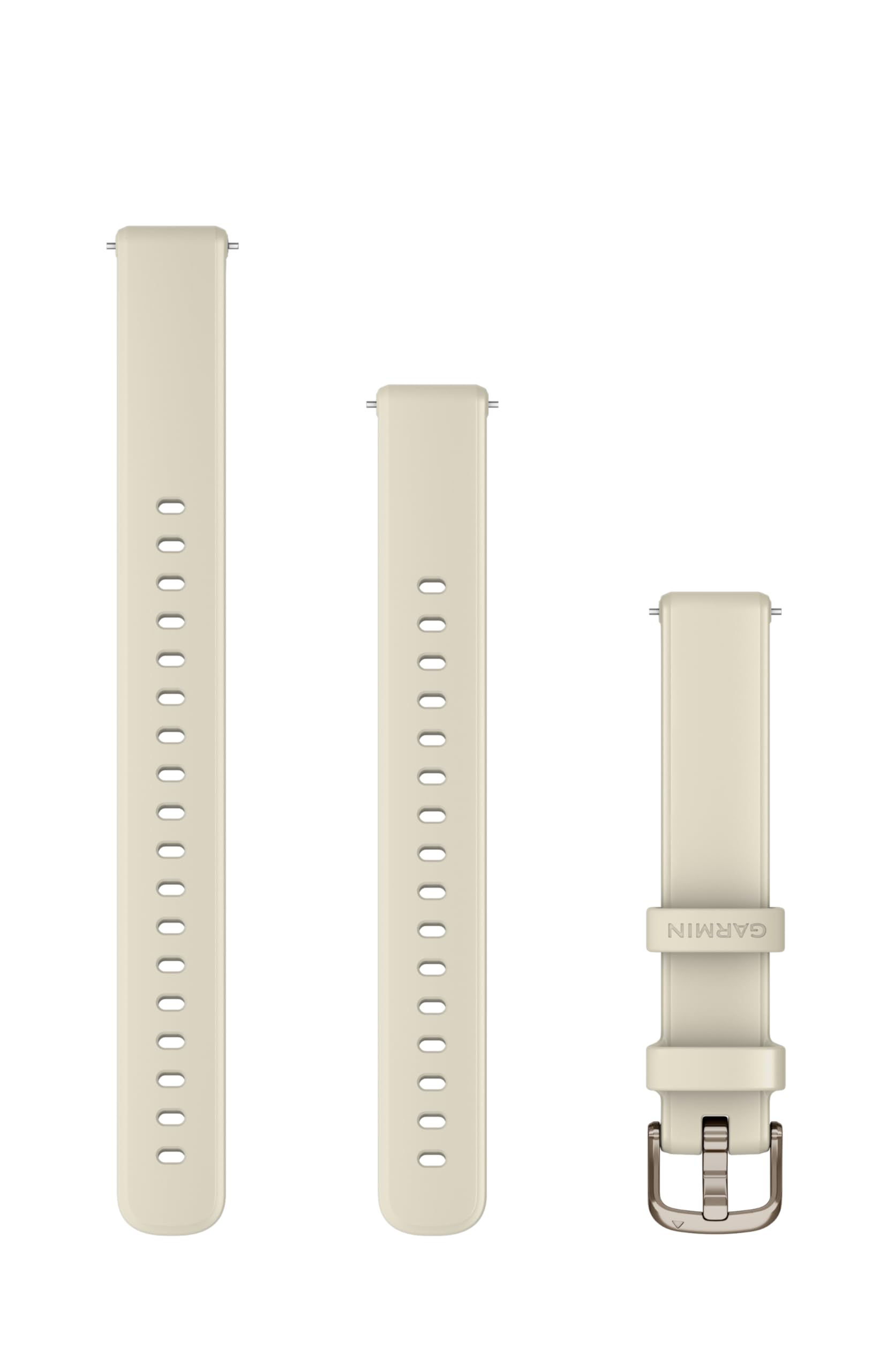Garmin Official Lily 2 (14mm) Bands, suitable for Lily 2 Standard, Active and Classic series only, Original accessory, Silicone, Coconut