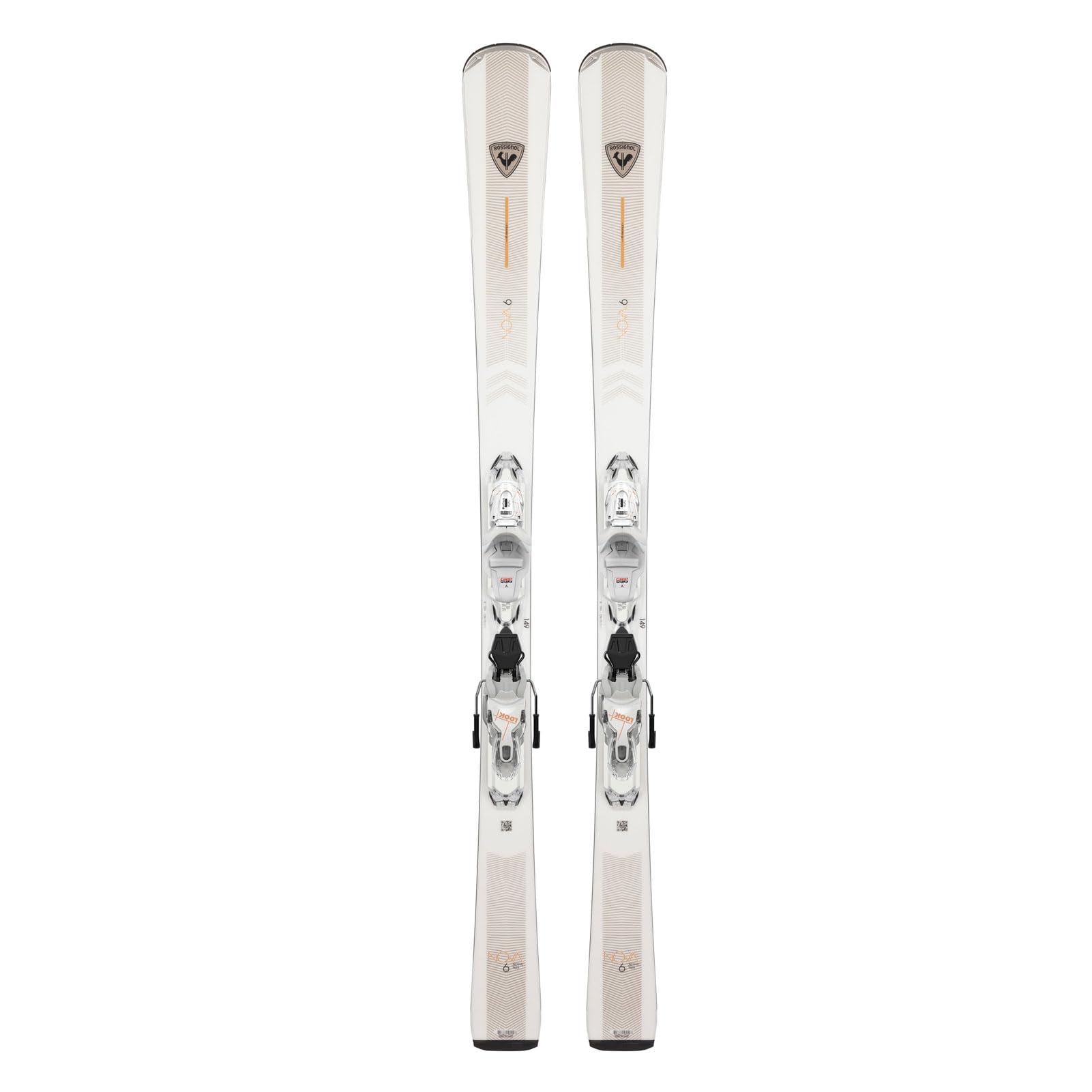 Rossignol - Confezione sci Nova 6 Xpress + fissaggi Xpress W 11 Gw grigio donna - donna - misura 163 - grigio