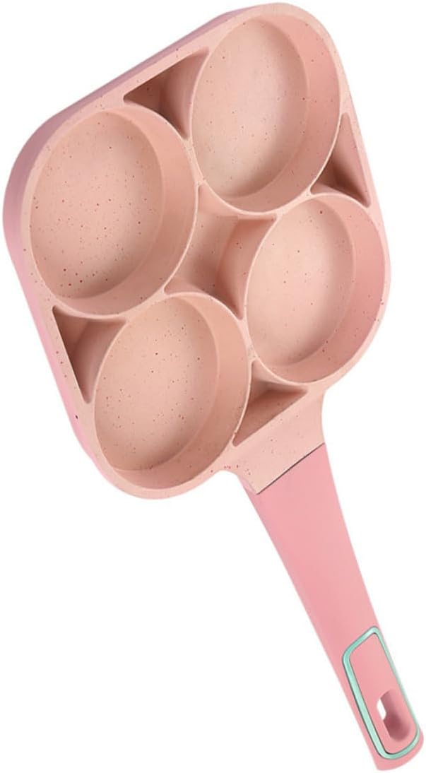 Nonstick Egg Frying Pan Aluminium Alloy Cooking Skillet for Quick Breakfast Smooth Edge Safe Design Even Heat Distribution for Busy Mornings