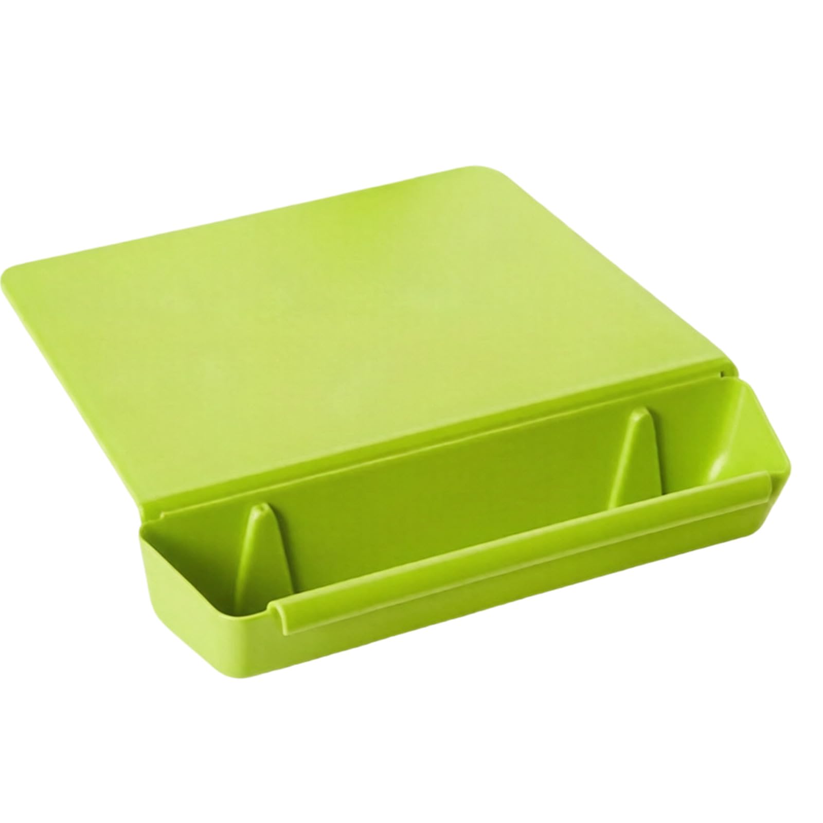 Detachable Cutting Board with Tray, PP Kitchen Prep Board with Stable Base for Chopping and Easy Transfer Detachable Prep Front Tray Food Catcher Non Slip Kitchen Countertop Chopping Ingredient