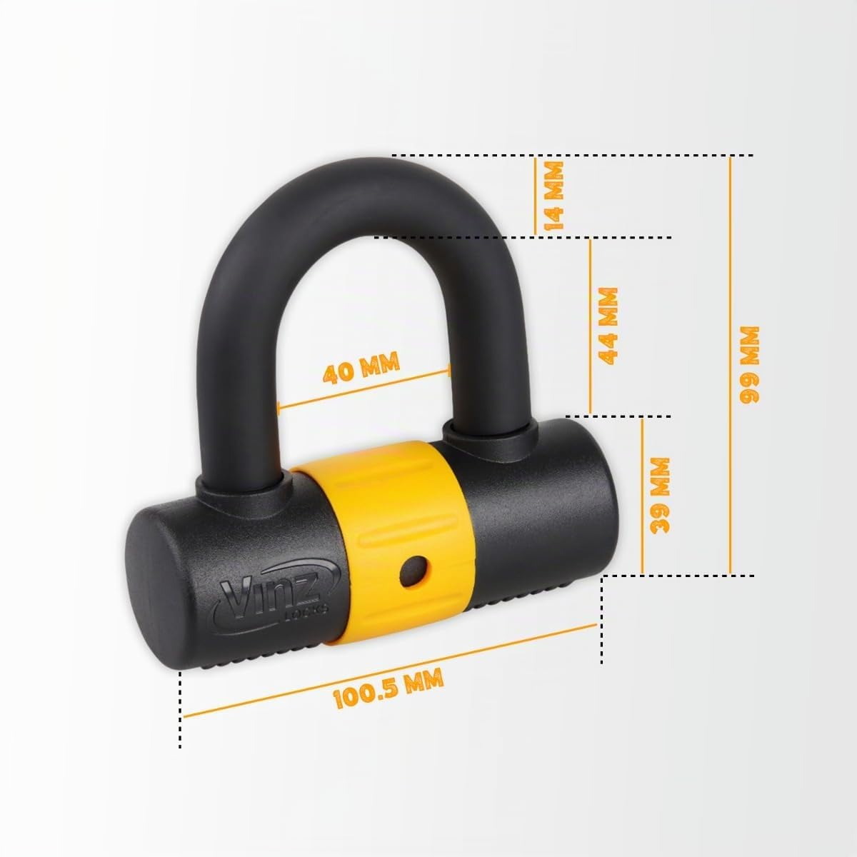 VINZ Kinabalu Cable de Sécurité avec Serrure à Clé | Cable de Verrouillage Flexible | Longueur 300 cm | Haute Résistance et Fiabilité | Idéale pour Protéger Votre Meubles, Moto, Scooter ou Vélo |...